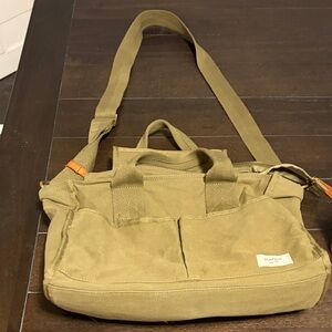 Olive Green Canvas Bag